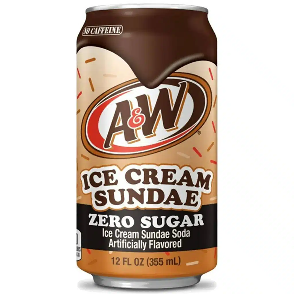 A&W Ice Cream Soda (No Sugar) 355ml