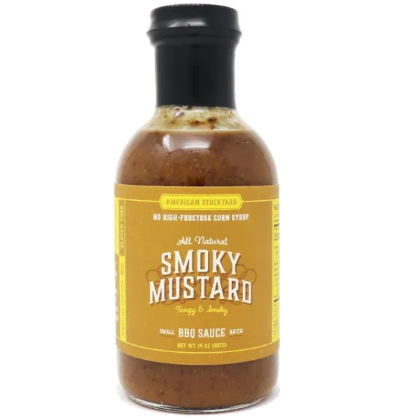 American Stockyard Smoky Mustard BBQ Sauce 383g