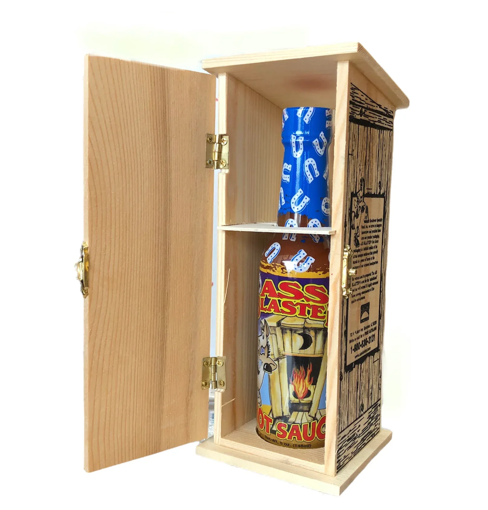 Ass Blaster Hot Sauce in Outhouse display box 5oz (148ml) - Image 3