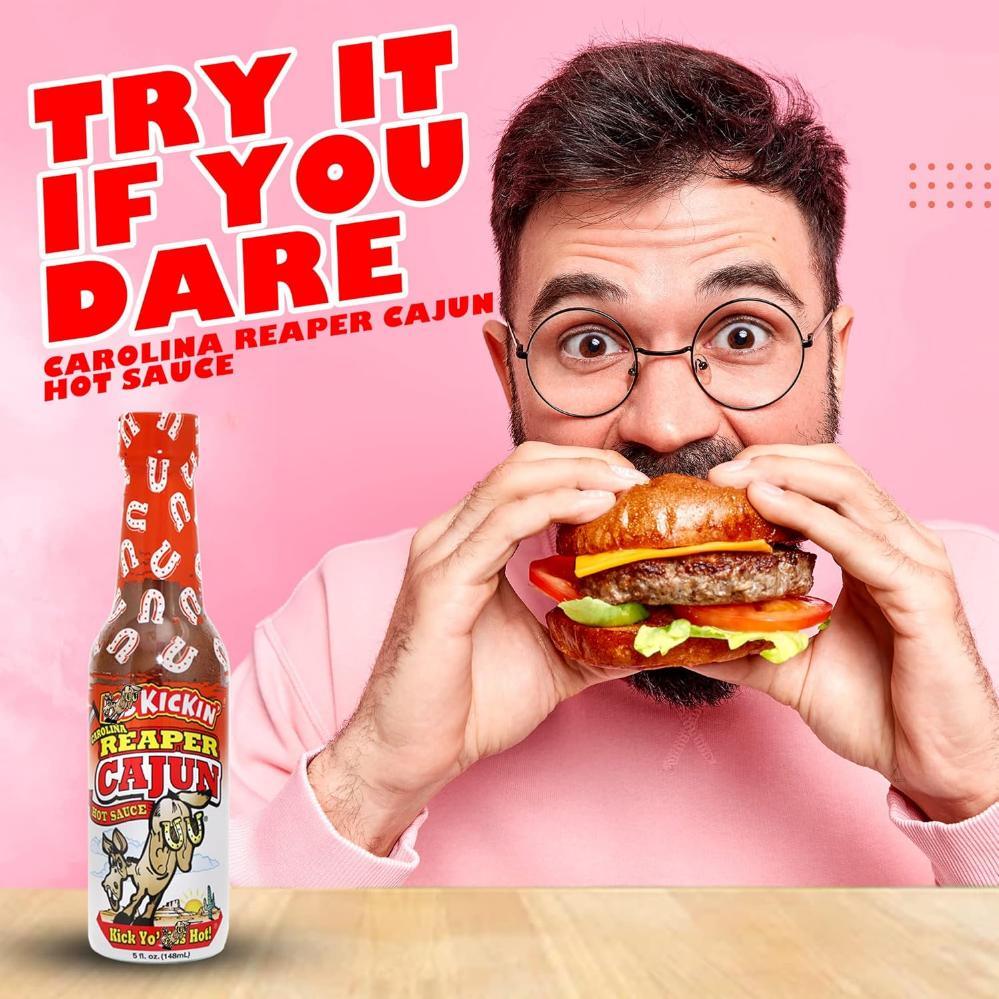 Ass Kickin Cajun REAPER Hot Sauce 148ml (5oz) - Image 2