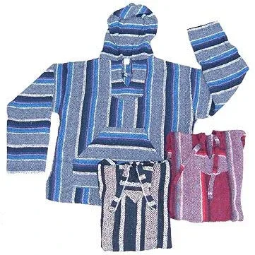 Baja Pullover Hoodie Shirt - Adult