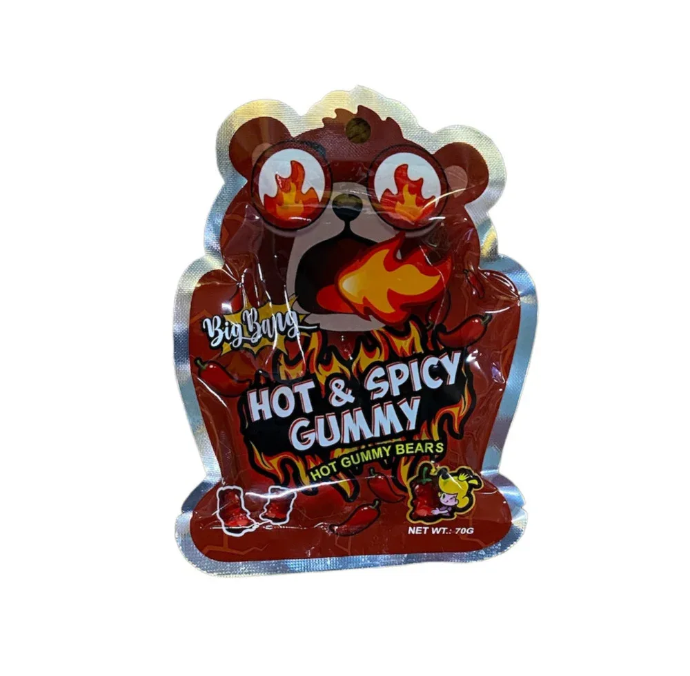 Big Bang Hot n Spicy Gummy Bears 70gm