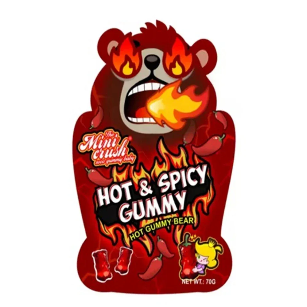 Big Bang Hot n Spicy Gummy Bears 70gm - Image 2