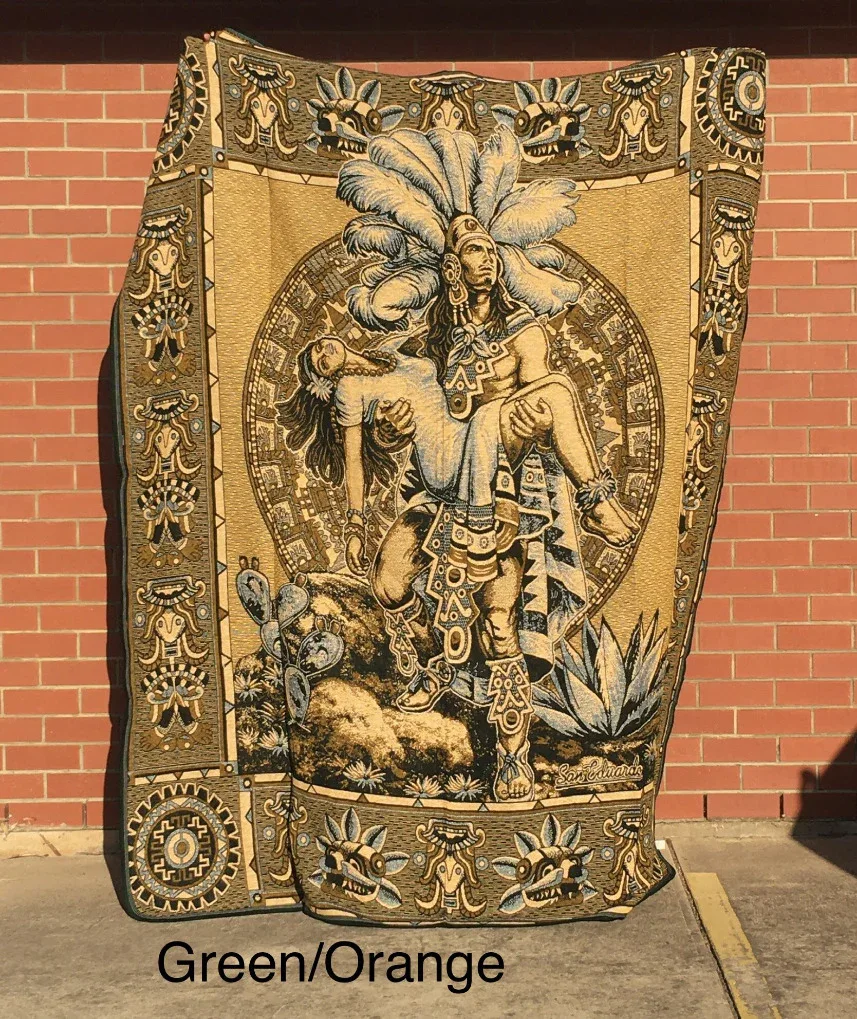 Blanket - Popo and Ixta scene 2.3m x 2m - Image 2