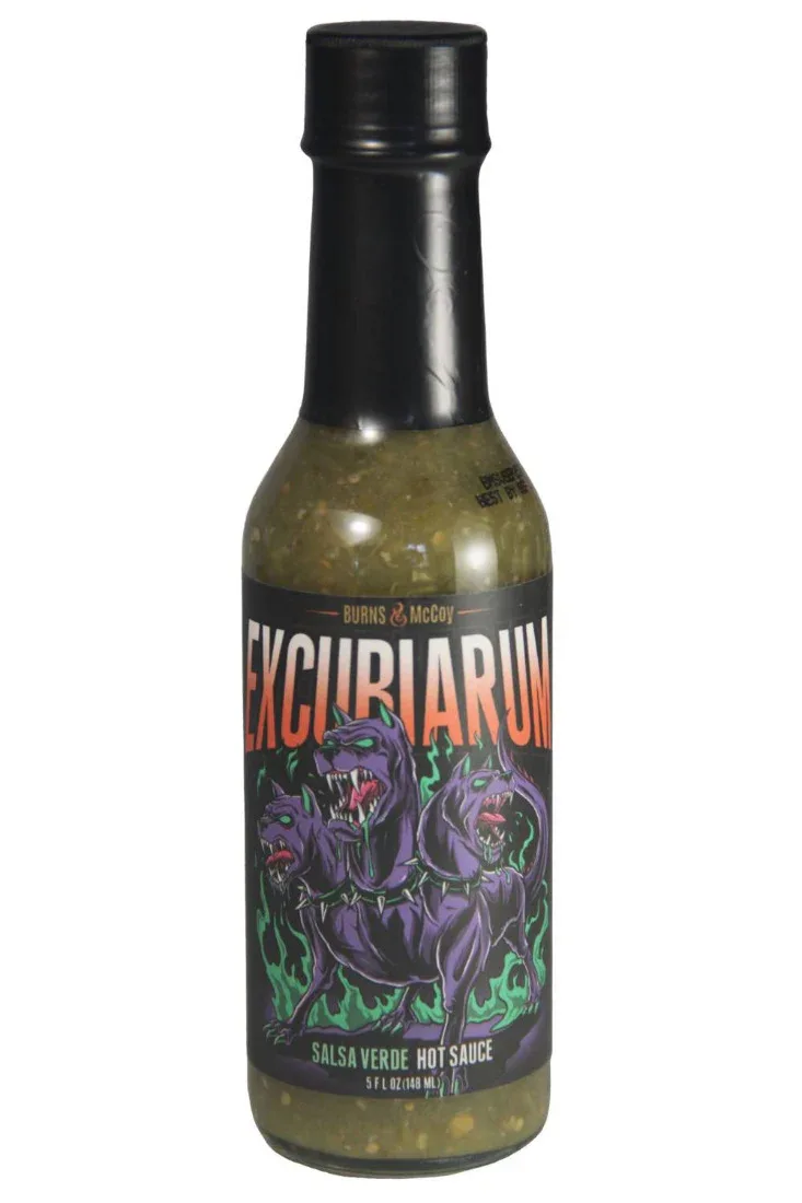 Burns and McCoy Excubiarum Verde Hot Sauce 148ml (5oz) - Image 2