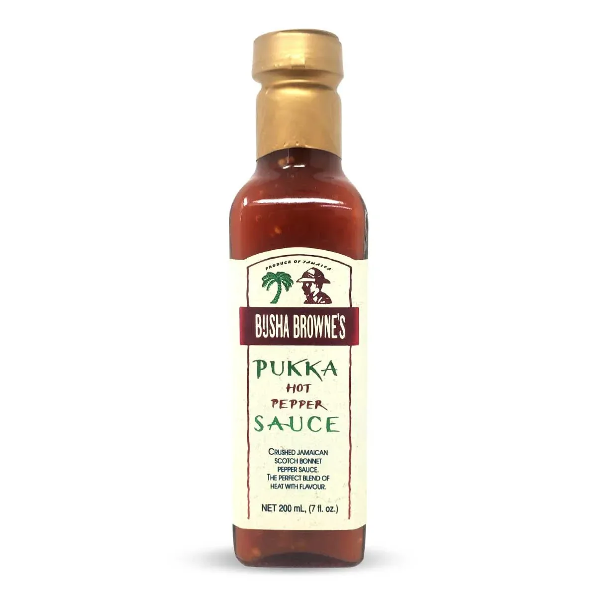 Busha Brownes Pukka Hot Pepper Sauce 200ml (7oz) - Image 3