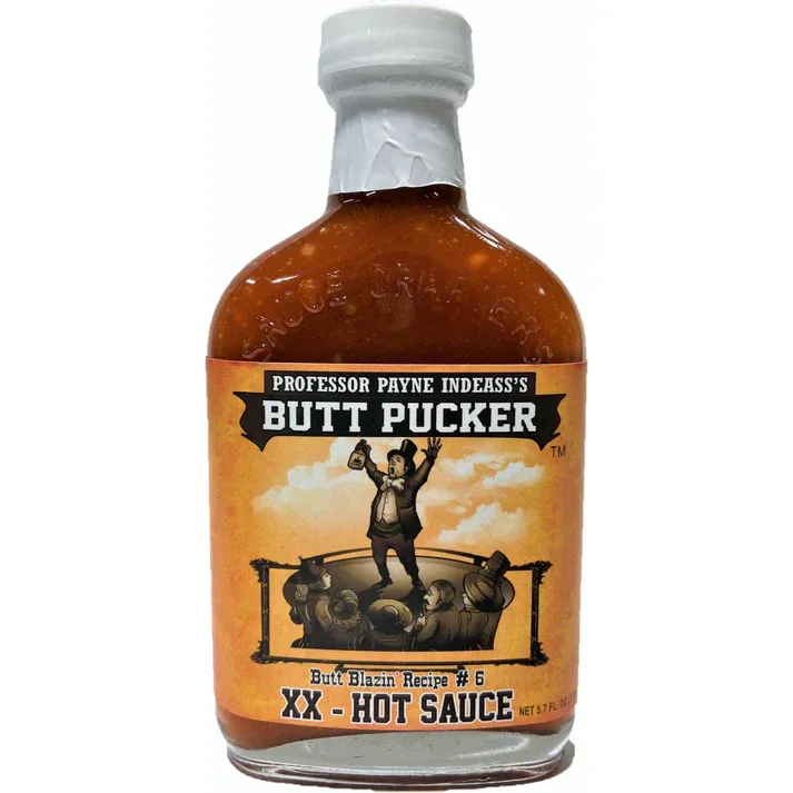 Butt Pucker XX Hot Sauce 5.7oz (170ml)