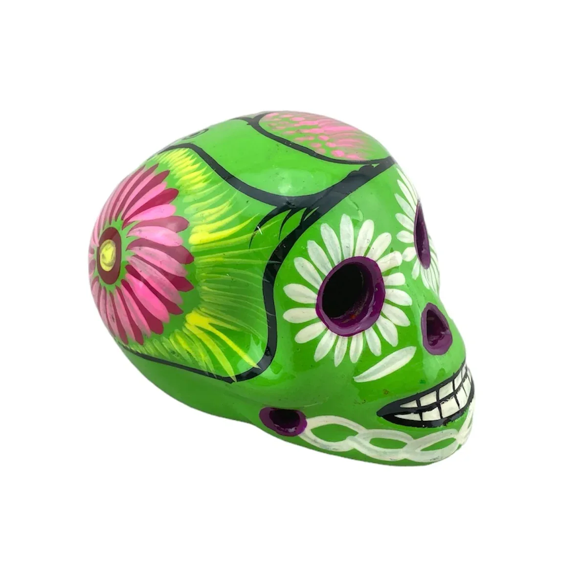 Calavera colored ceramic Skull Small 8cm-12cm - Image 6