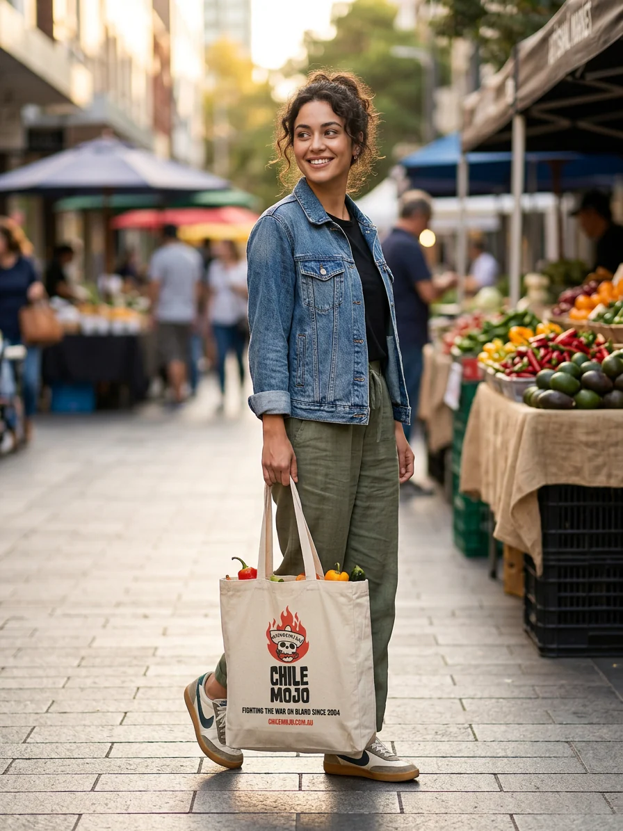 Chile Mojo Tote Bag – Fighting the war on bland since 2004 - Image 3