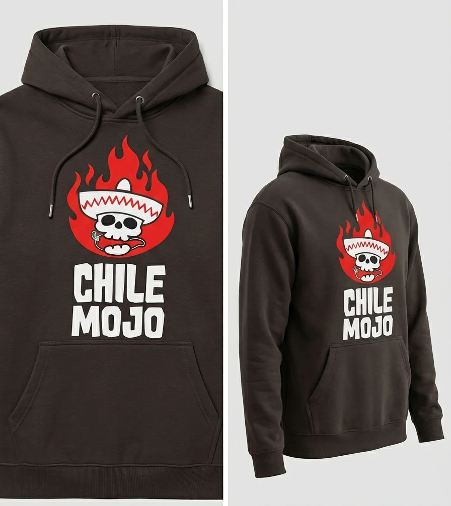 Chile Mojo Hoody Grey - Small - Image 2