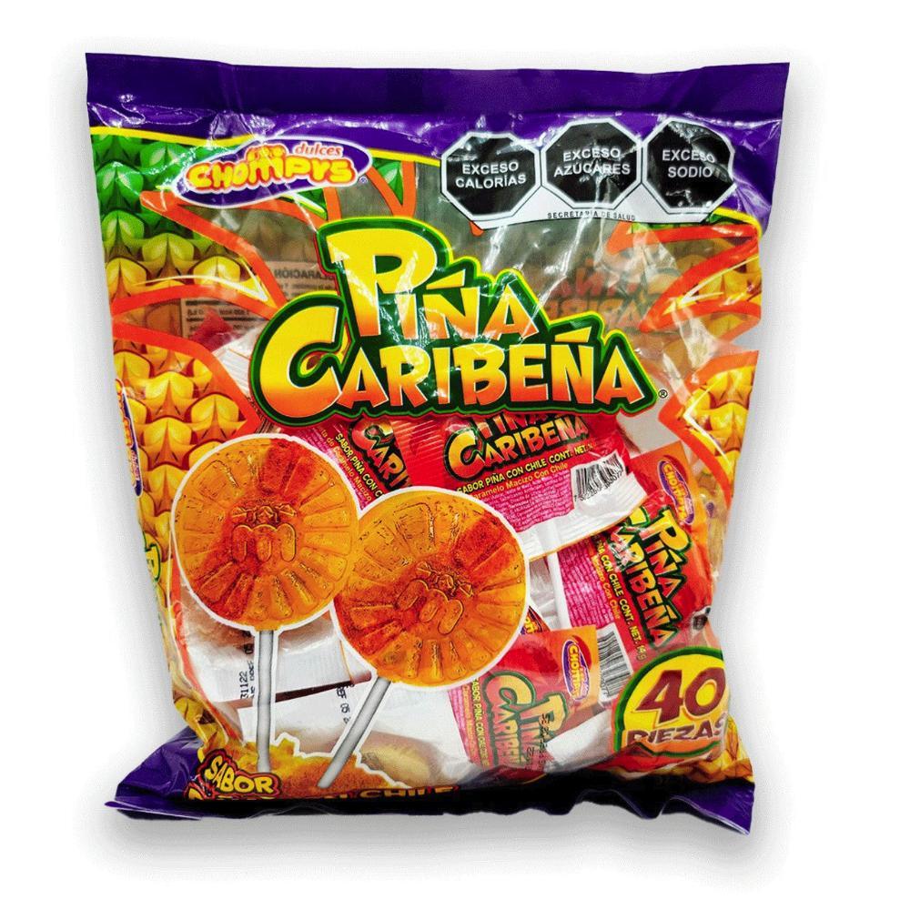 Chompys Pina Caribena - Spicy Pineapple Lollipop - Image 2
