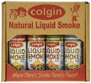 Colgin 4oz Liquid Smoke - 4 flavour gift pack