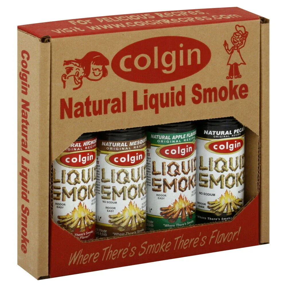Colgin 4oz Liquid Smoke - 4 flavour gift pack - Image 2