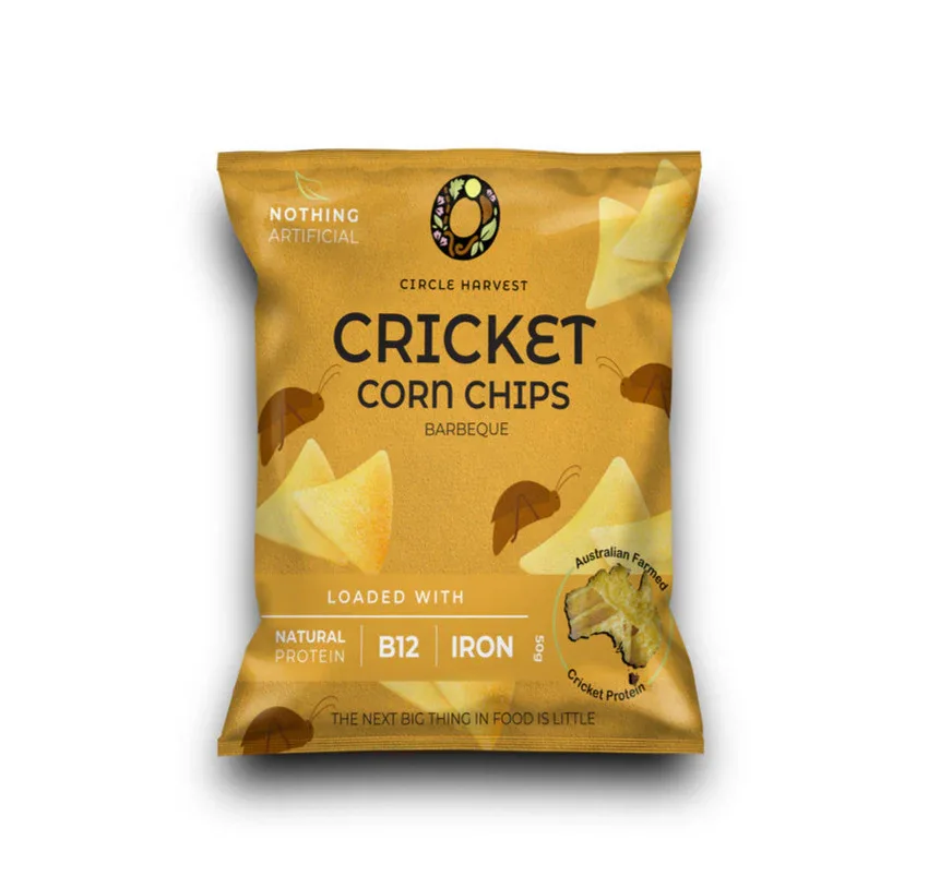 Cricket Corn Chips - BBQ 50gm