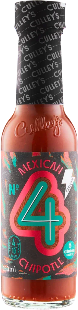 Culleys #4 Mexican Chipotle Hot Sauce 150ml