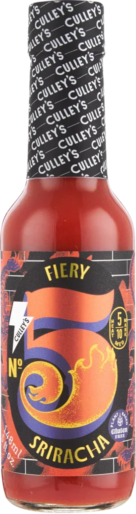 Culleys #5 Fiery Sriracha Hot Sauce 150ml