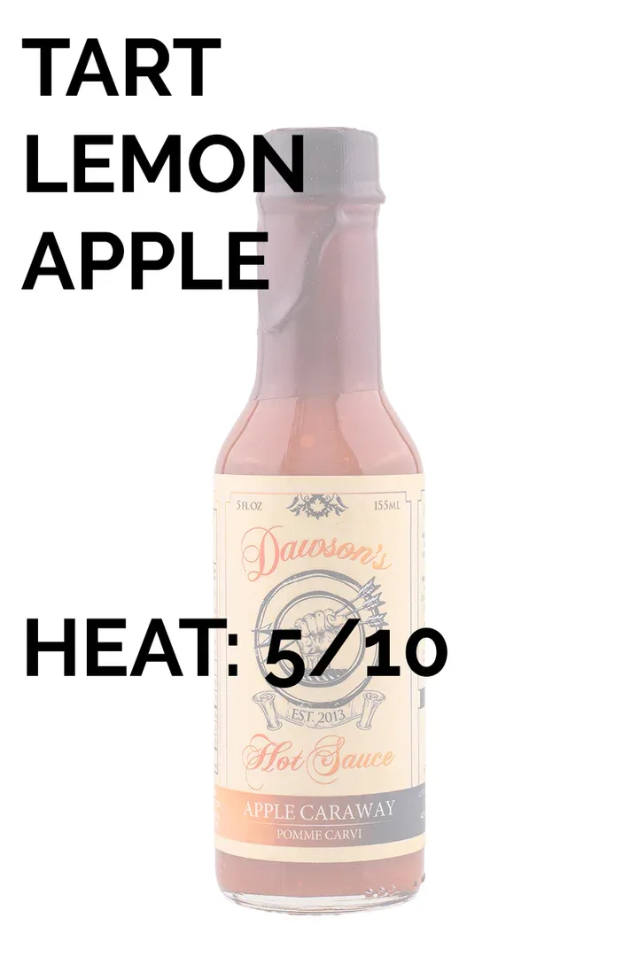 Dawsons Hot Sauce - Apple Caraway Habanero 155ml - Image 2