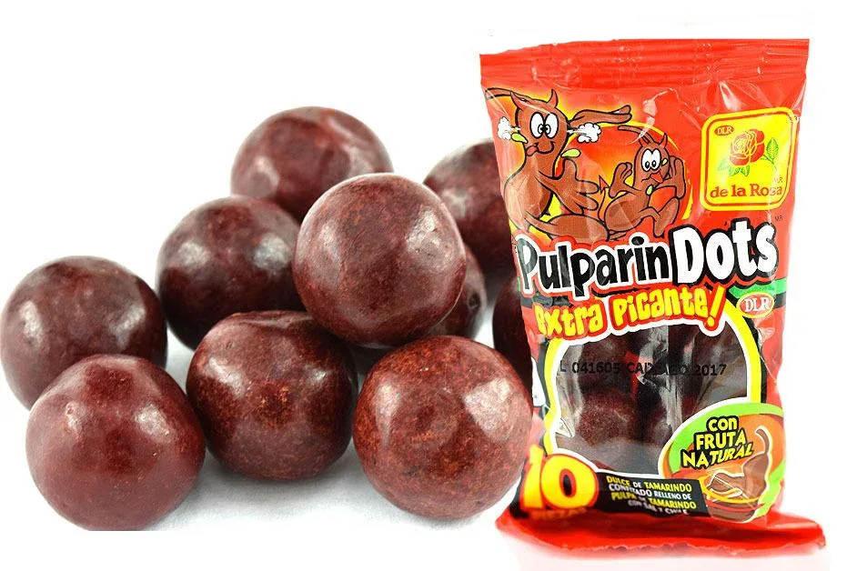 De la Rosa Pulparindots Tamarind Candy Extra Spicy