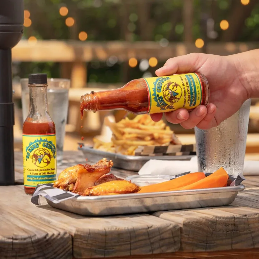 Dirty Dicks Classic Chipotle Hot Sauce 148ml (5oz) - Image 4