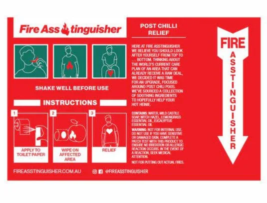 Fire Asstinguisher - post chili relief 150ml - Image 4