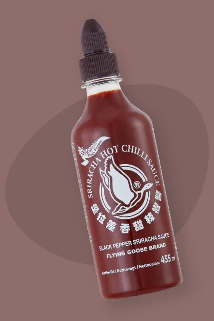 Flying Goose Sriracha Sauce - Black Pepper 455ml - Image 2