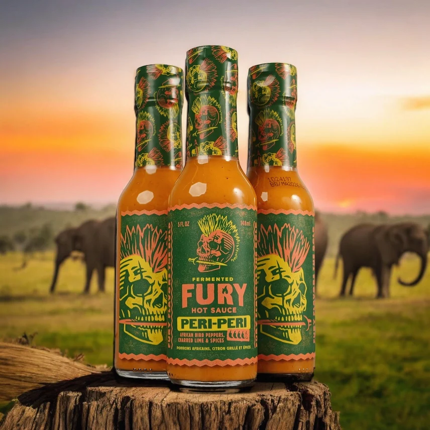 Fury Peri Peri Hot Sauce 148ml (5oz) - Image 2