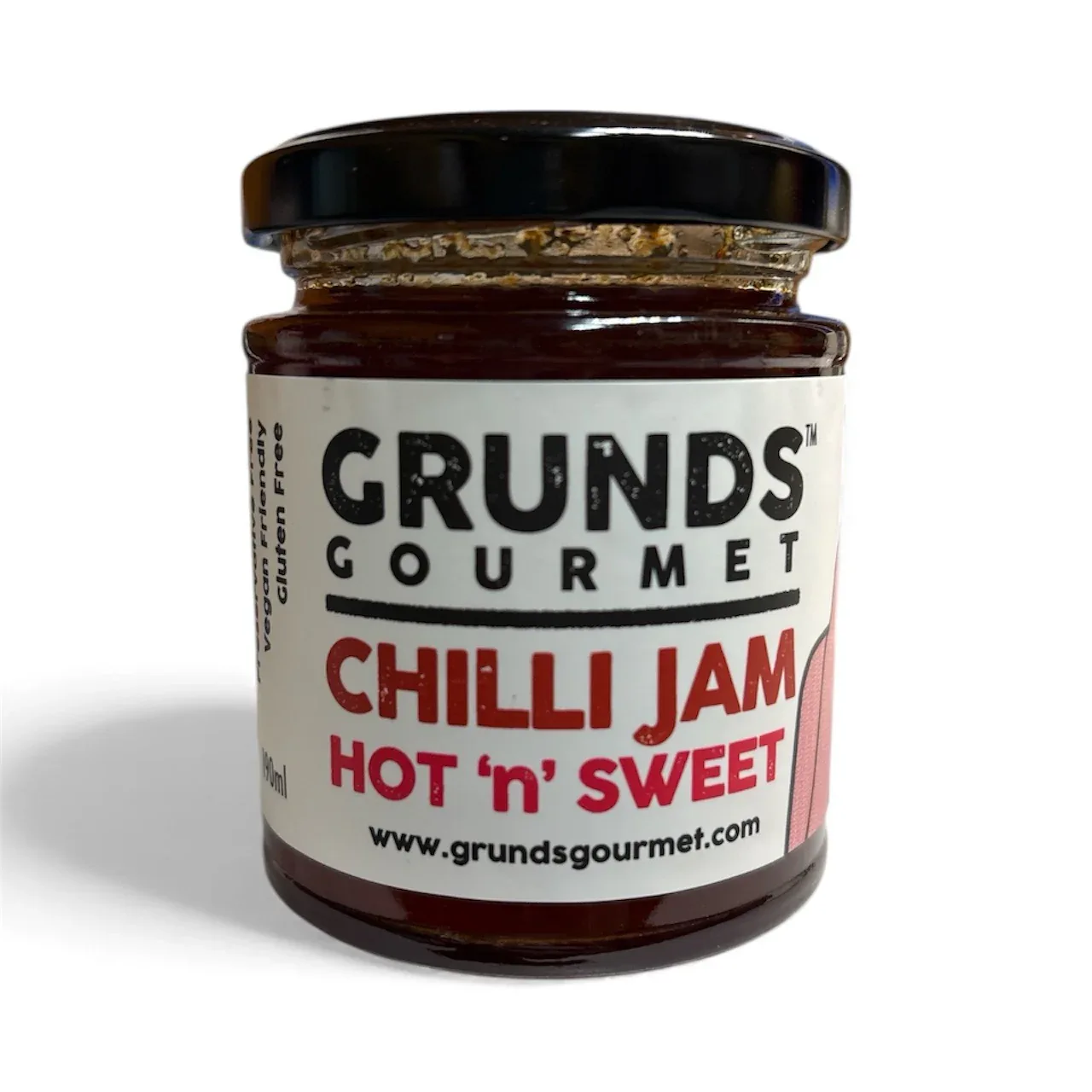 Grunds Gourmet Chilli Jam 190ml - Image 2