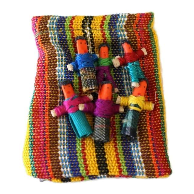 Guatemalan Worry Doll - 6 in a bag