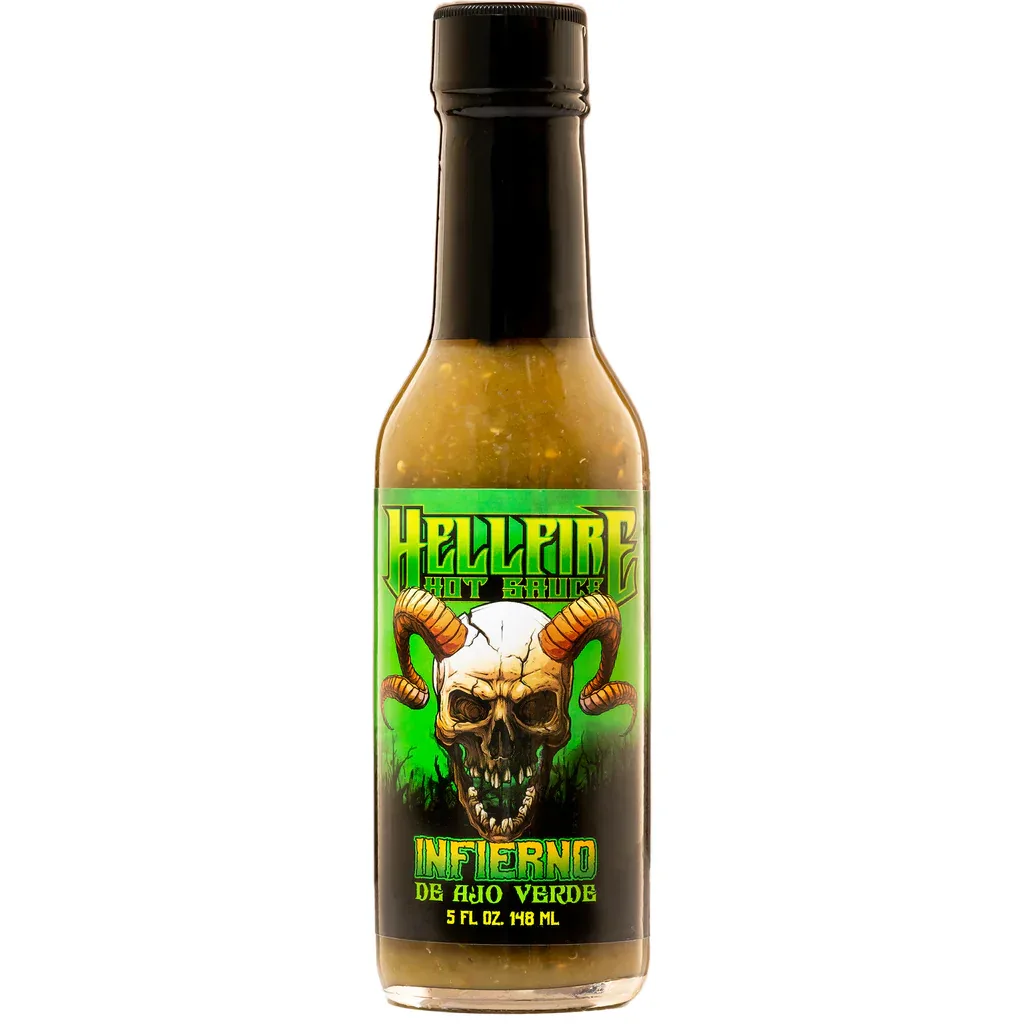 Hellfire Infierno De Ajo Verde The Ultimate Taco Sauce 150ml