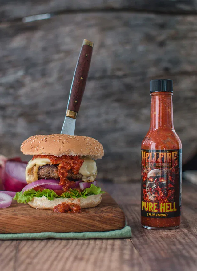 Hellfire Pure Hell Hot Sauce 150ml - Image 3