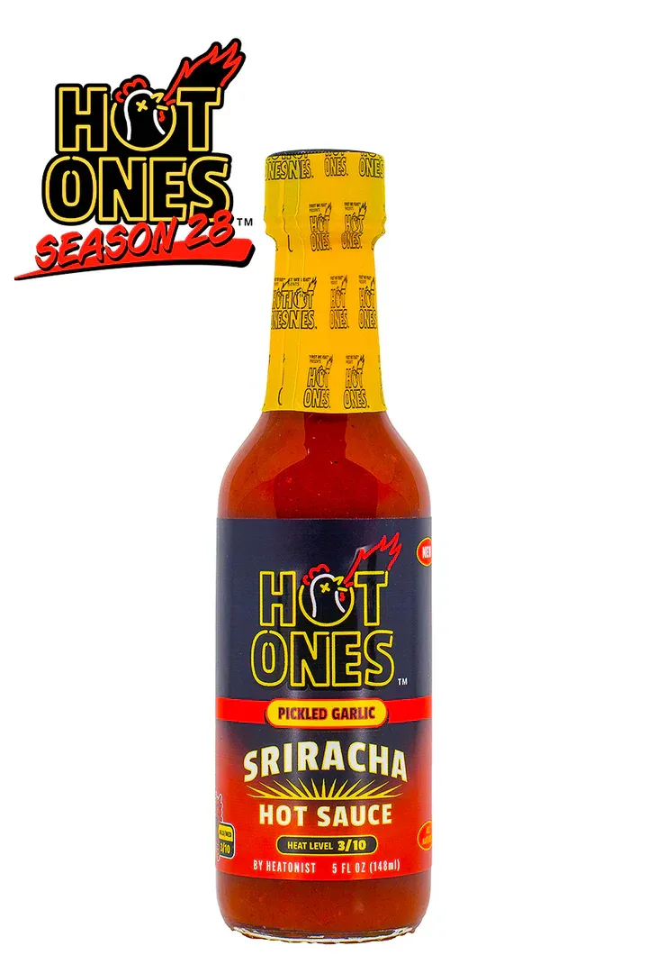Hot Ones Pickled Garlic Sriracha Hot Sauce 5oz (148ml)