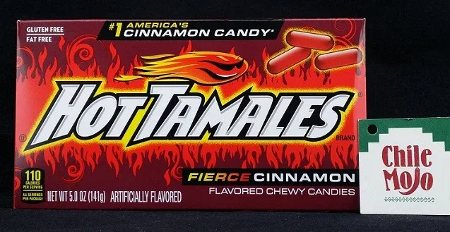 Hot Tamales Fierce Cinnamon Candy 5oz (141gm) Movie Box