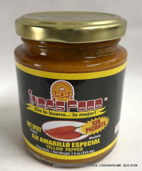 Incas Aji Amarillo Paste  (No Spice) 213g - Image 2
