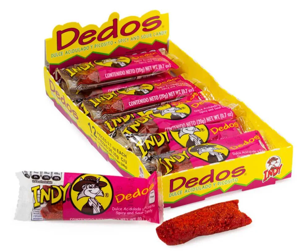 Indy Dedos Spicy and Sour Mexican Candy - Image 2
