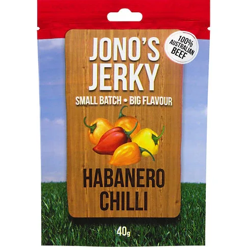Jonos Jerky - Habanero 40gm