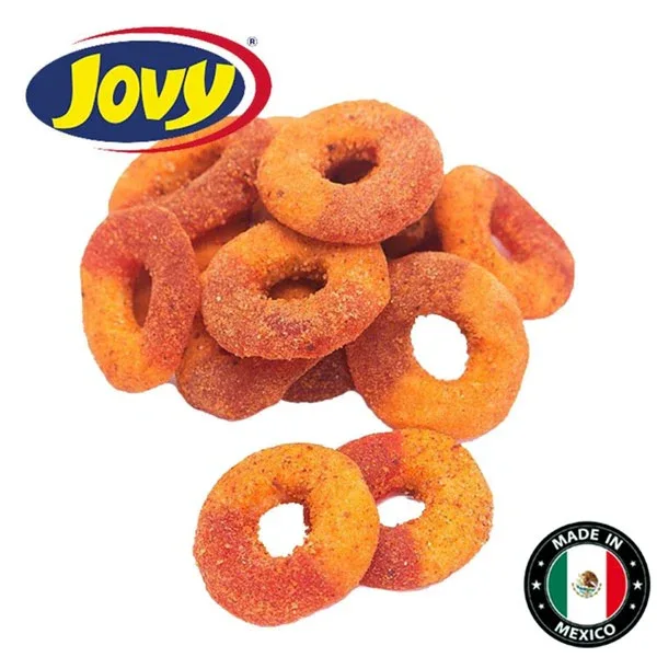 Jovy Spicy Chamoy Gummy Rings - Watermelon 150gm tub