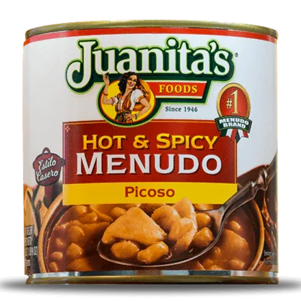Juanitas Hot n Spicy Menudo Picoso 709gm - 25oz