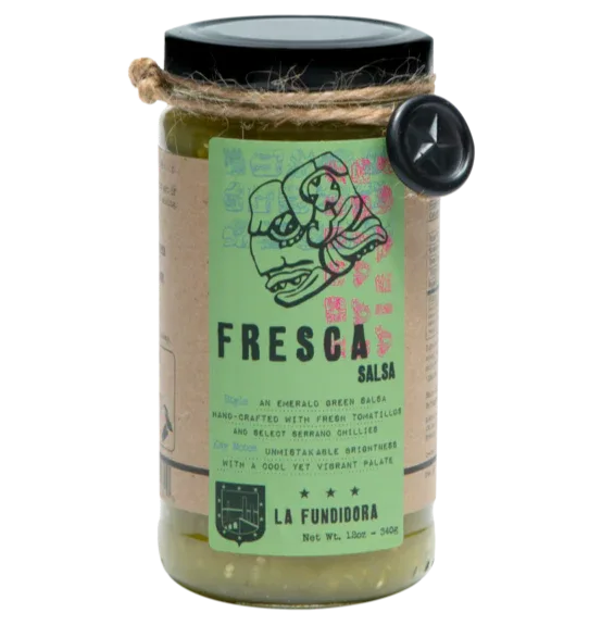 La Fundidora Salsa Fresca - Green Tomatillo Serrano 340gm