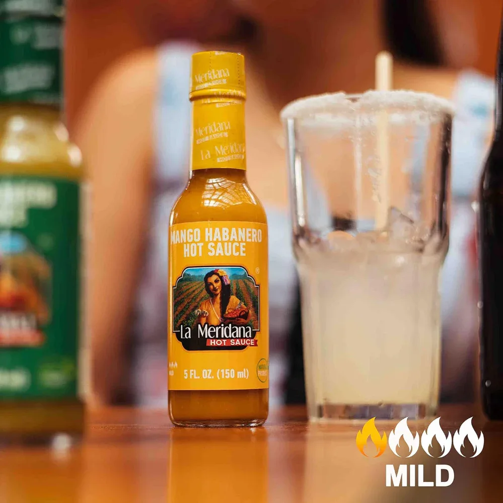 La Meridana Hot Sauce - Mango Habanero 150ml - Image 3