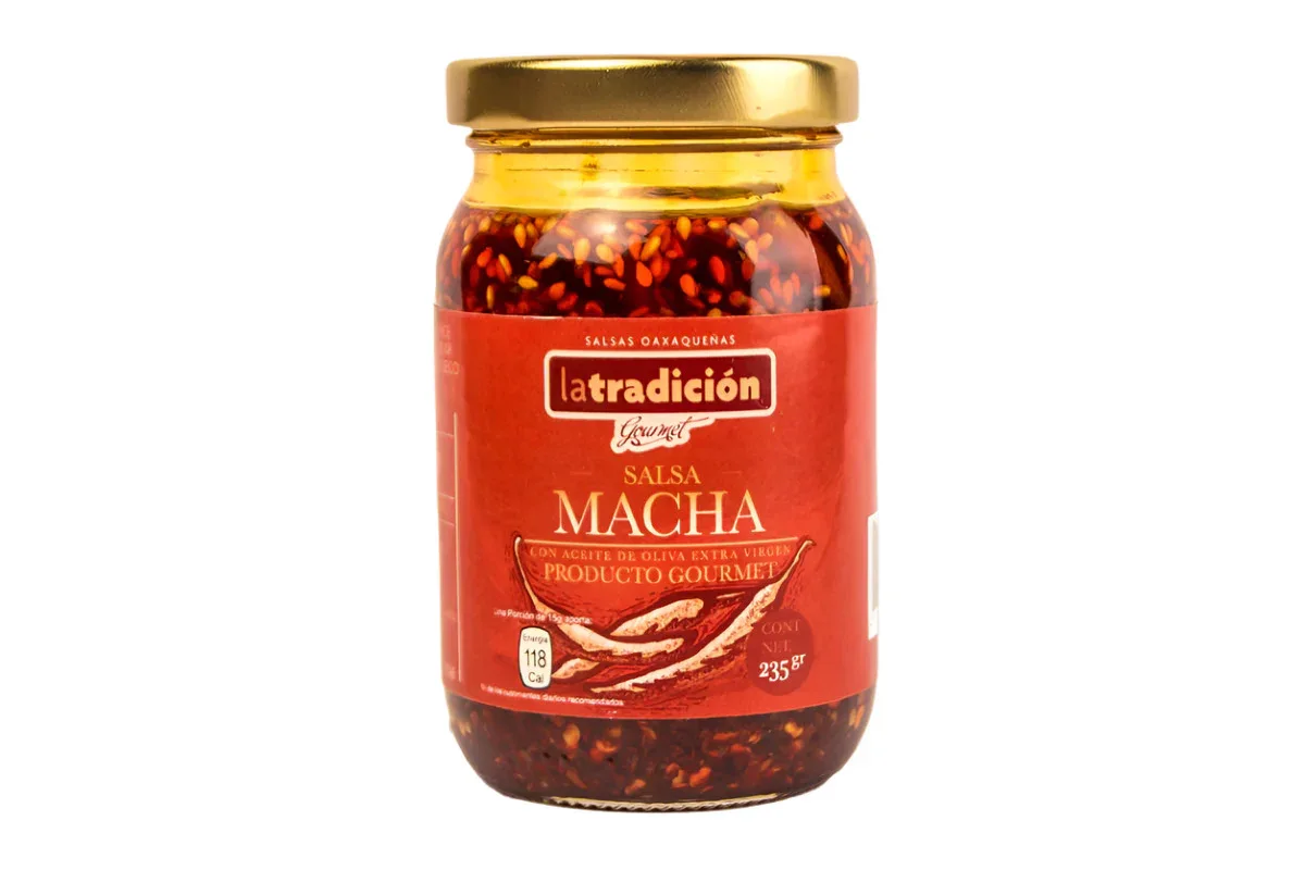La Tradicion Salsa Macha de Oaxaca with pumkin and sesame seeds 235gm -