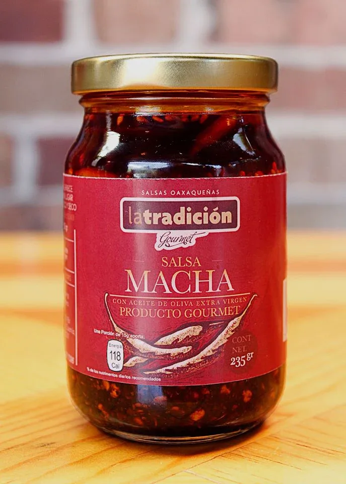 La Tradicion Salsa Macha de Oaxaca with pumkin and sesame seeds 235gm - - Image 2