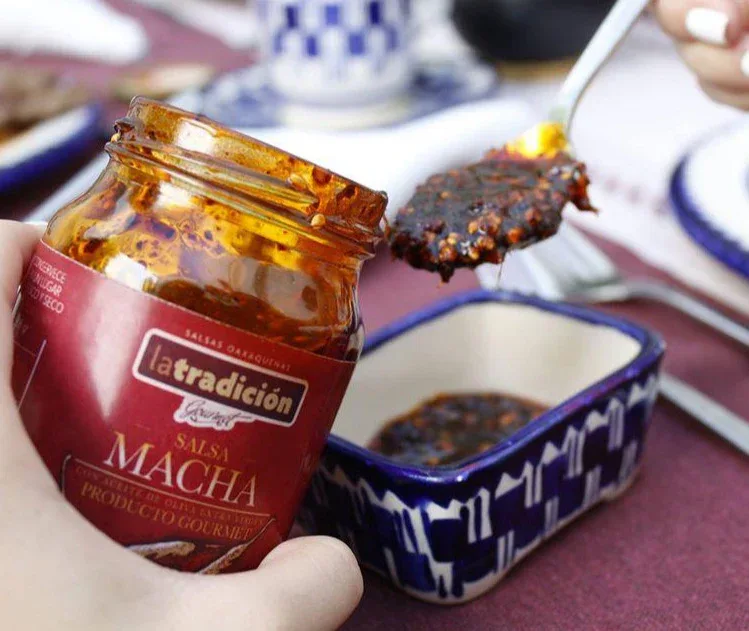 La Tradicion Salsa Macha de Oaxaca with pumkin and sesame seeds 235gm - - Image 3