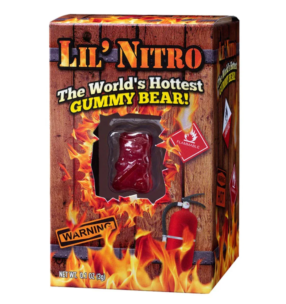 Lil Nitro - The Worlds Hottest Gummy Bear 3gm (.1oz)