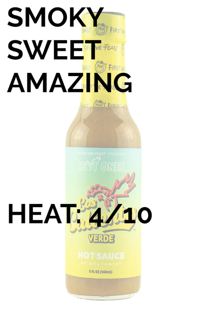 Los Calientes VERDE Hot Ones Hot Sauce 5oz (148ml) - Image 3