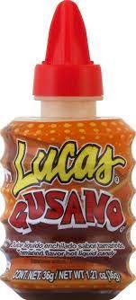 Lucas Gusano Liquid Tamarind Candy - Image 3