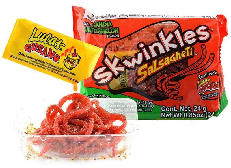 Lucas Salsagheti Watermelon Gusano Candy