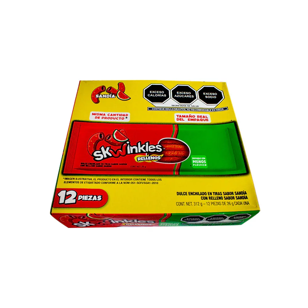 Lucas Skwinkles Rellenos Watermelon Mexican Candy - Image 3