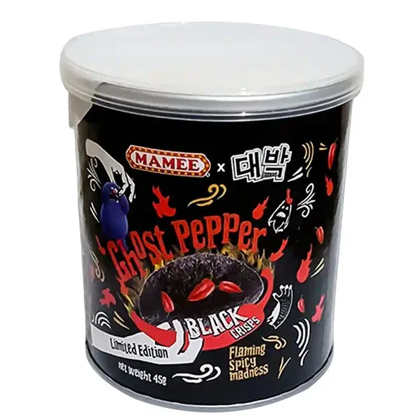 Mammee Ghost Pepper Black Crisps Limited Edition 45g