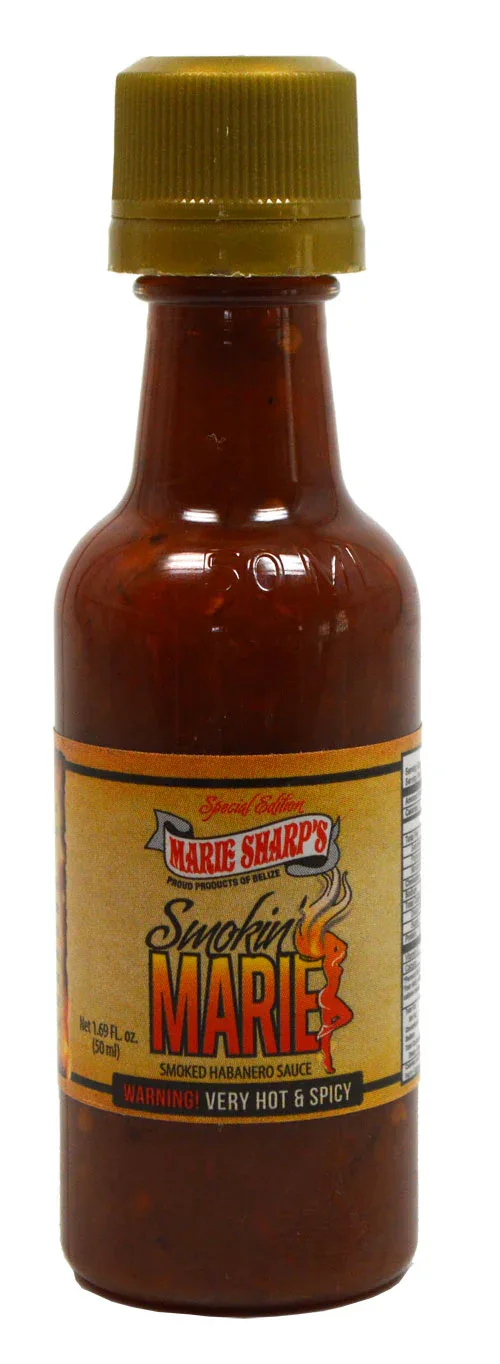 Marie Sharps Mini Smokin Marie Hot Sauce 50ml