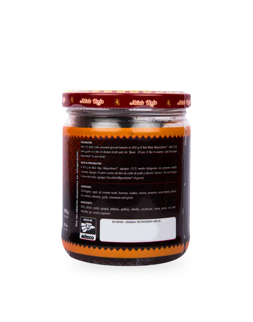 Mayordomo Mole Rojo Paste 450gm - Image 3
